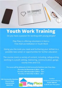 CAS - Youth Work Training @ CAS Training
