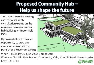 Proposed Community Hub - Public Consultation Event @ Old Fire Station Community Cafe