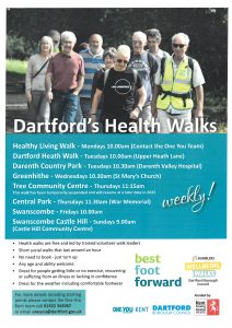 Weekly Healthy Walks - Fridays at 10.00am @ Old Fire Station Cafe