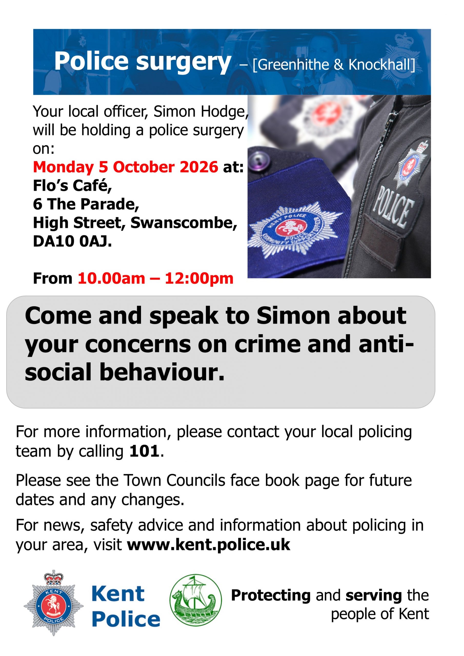 2026 – Flo’s Cafe – 5 October